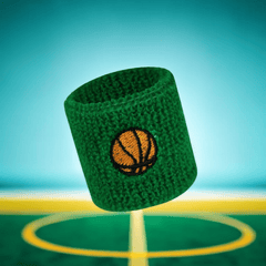Embroidered Sports Wrist Guard Sweat Absorbent Wristbands