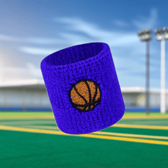 Embroidered Sports Wrist Guard Sweat Absorbent Wristbands