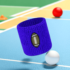 Embroidered Sports Wrist Guard Sweat Absorbent Wristbands