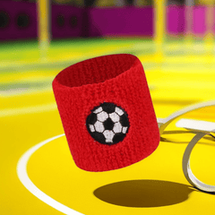 Embroidered Sports Wrist Guard Sweat Absorbent Wristbands