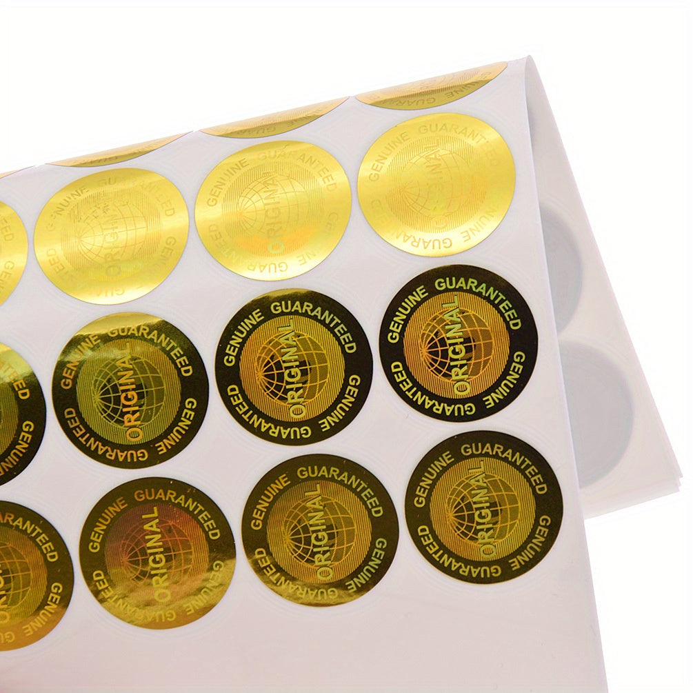 196pcs Holographic Anti-counterfeit Stickers