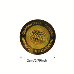 196pcs Holographic Anti-counterfeit Stickers