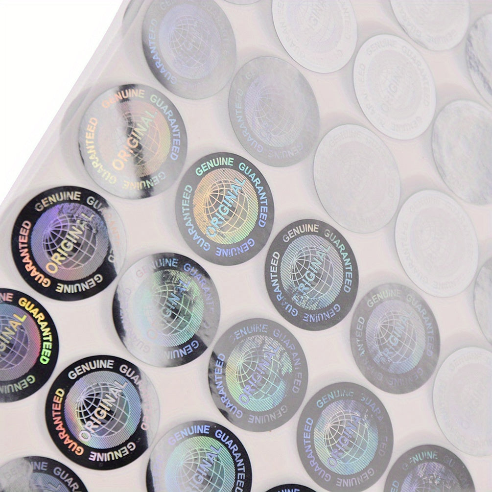 196pcs Holographic Anti-counterfeit Stickers