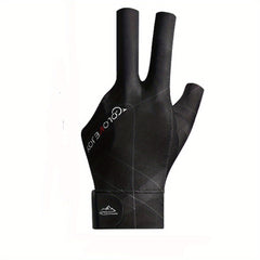 1PC Three Fingers Snooker Glove Anti Skid Breathable Training Gloves