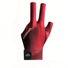 1PC Three Fingers Snooker Glove Anti Skid Breathable Training Gloves