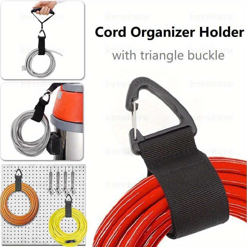Cord Organizer Band Holder Triangle Buckle Heavy Cord Storage Straps