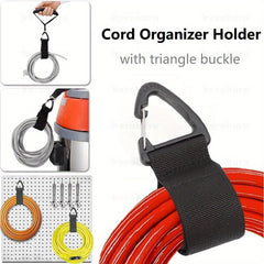 Cord Organizer Band Holder Triangle Buckle Heavy Cord Storage Straps