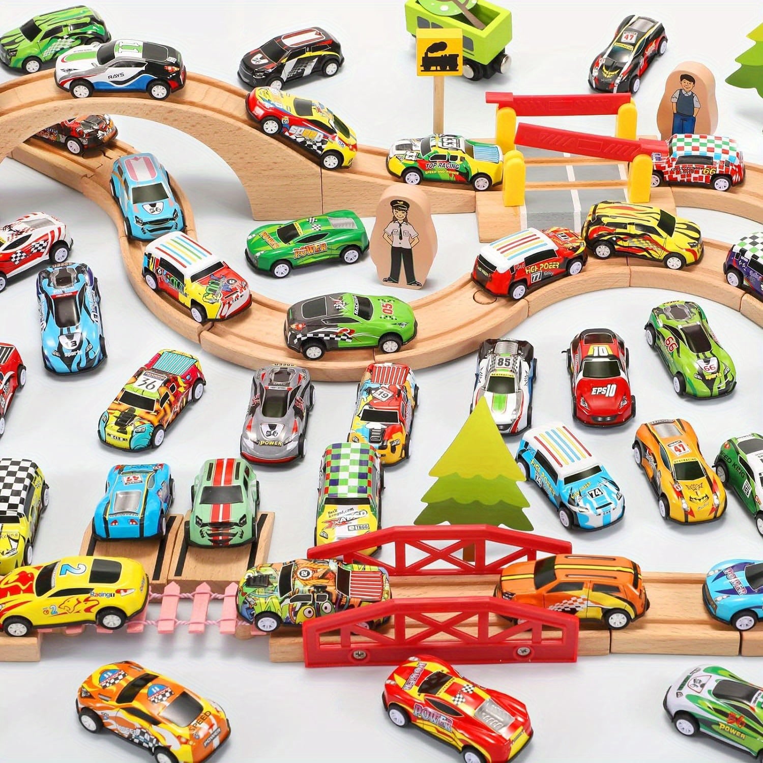 10Pcs Car Toys Pull Back Car Rally Racing Mini Toy Car Prizes