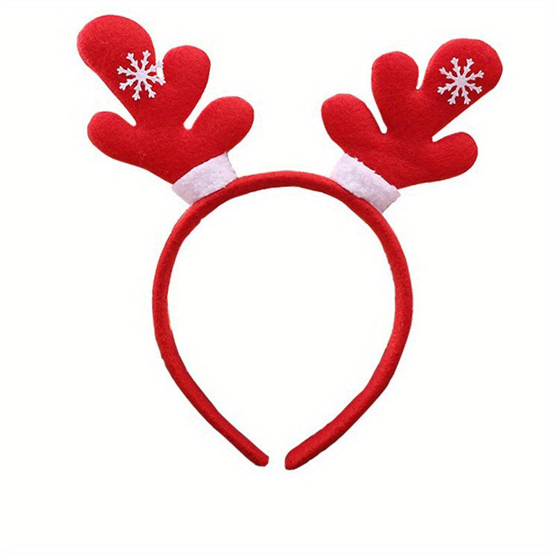 Christmas Headband Hair Clip Reindeer Santa Claus Headwear