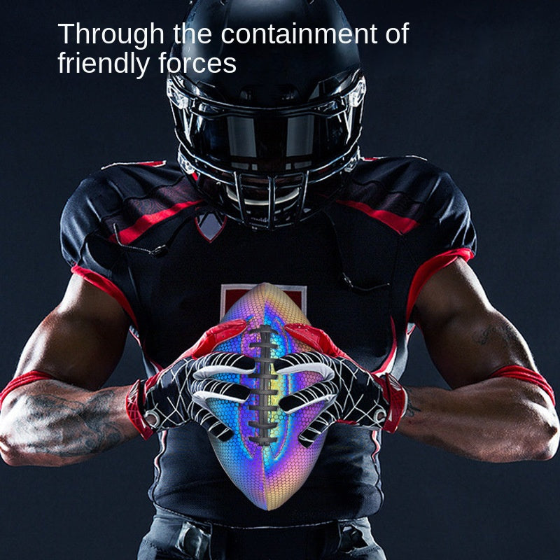Reflective Luminous Rugby Competition Training Ball No 9