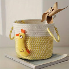 Snack Storage Basket Dorm Room Decor Bedside Organizer