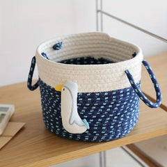 Snack Storage Basket Dorm Room Decor Bedside Organizer