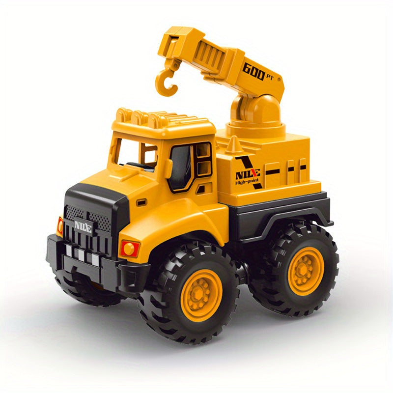 Mini Inertial Construction Vehicle Toys Set