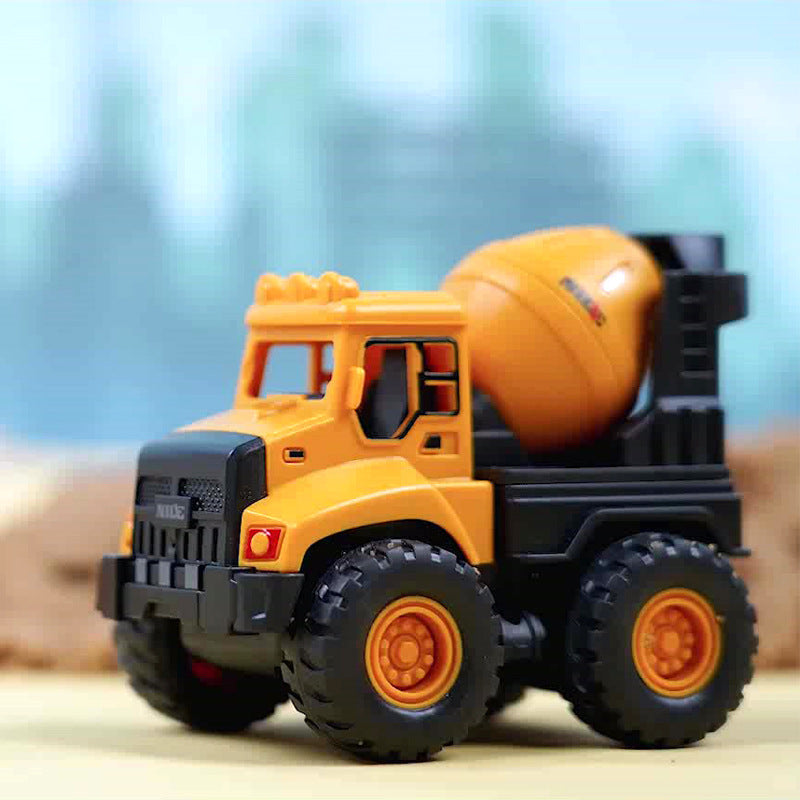 Mini Inertial Construction Vehicle Toys Set