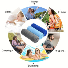 Quick Drying Microfiber Fitness Towel Sweat Absorption Sports Towel
