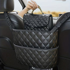 Leather Car Purse Handbag Holder Between Seats
