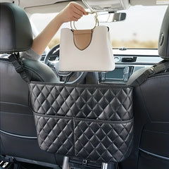 Leather Car Purse Handbag Holder Between Seats