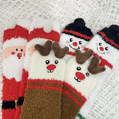 Christmas Socks Soft Thick Warm Winter Socks