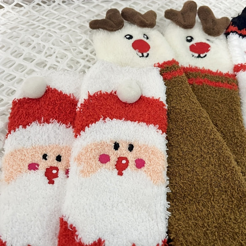 Christmas Socks Soft Thick Warm Winter Socks