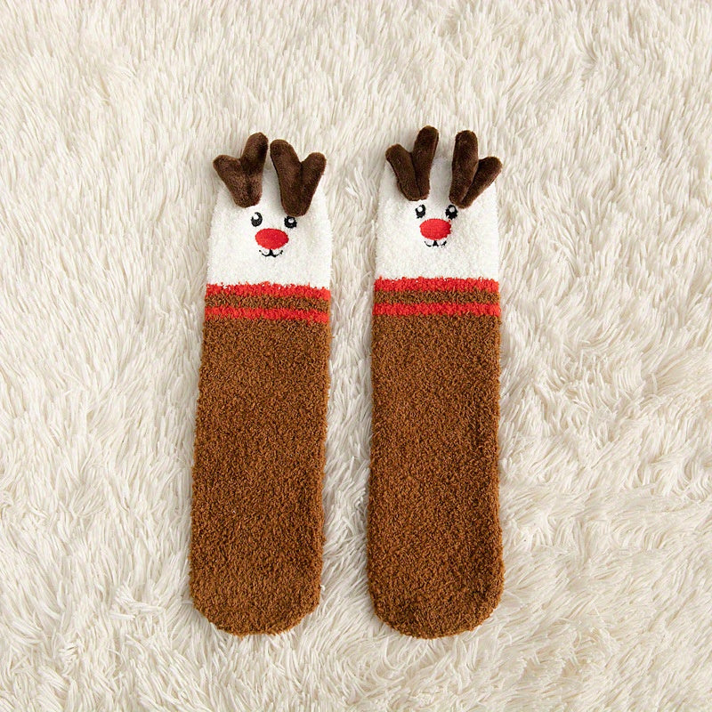 Christmas Socks Soft Thick Warm Winter Socks