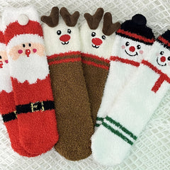 Christmas Socks Soft Thick Warm Winter Socks
