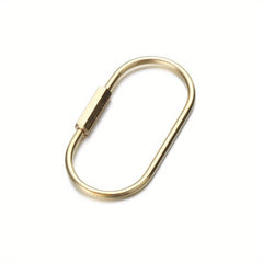 Brass Keychain Whistle Ruler DIY Pendant Ornament