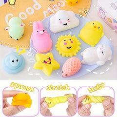 25pcs Squishy Toys Party Favors Classroom Prizes Stress Relievers Random