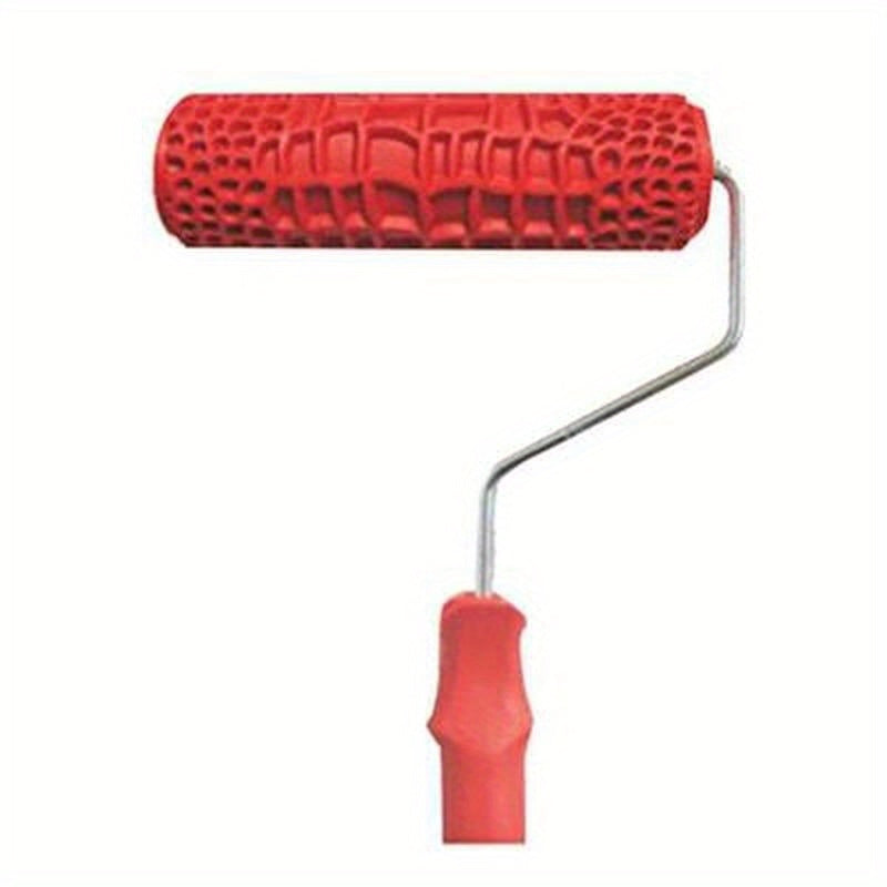 1pc Paint Roller Stamp Wall Decorative Cylinder Tools