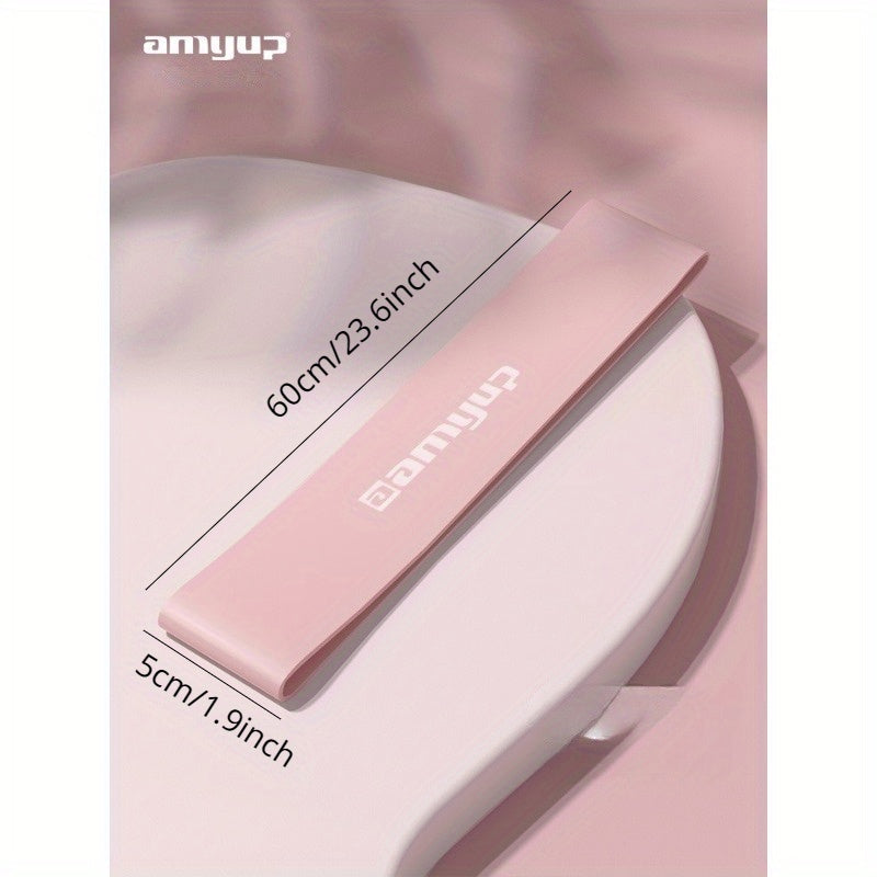 Yoga Latex Elastic Ring Fitness Resistance Band Squat Butt Lifting