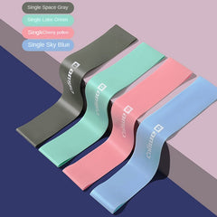 Yoga Latex Elastic Ring Fitness Resistance Band Squat Butt Lifting