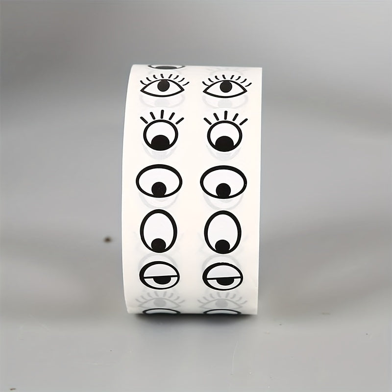 1000pcs Self-adhesive Eye Stickers DIY Activities Cartoon Label Stickers