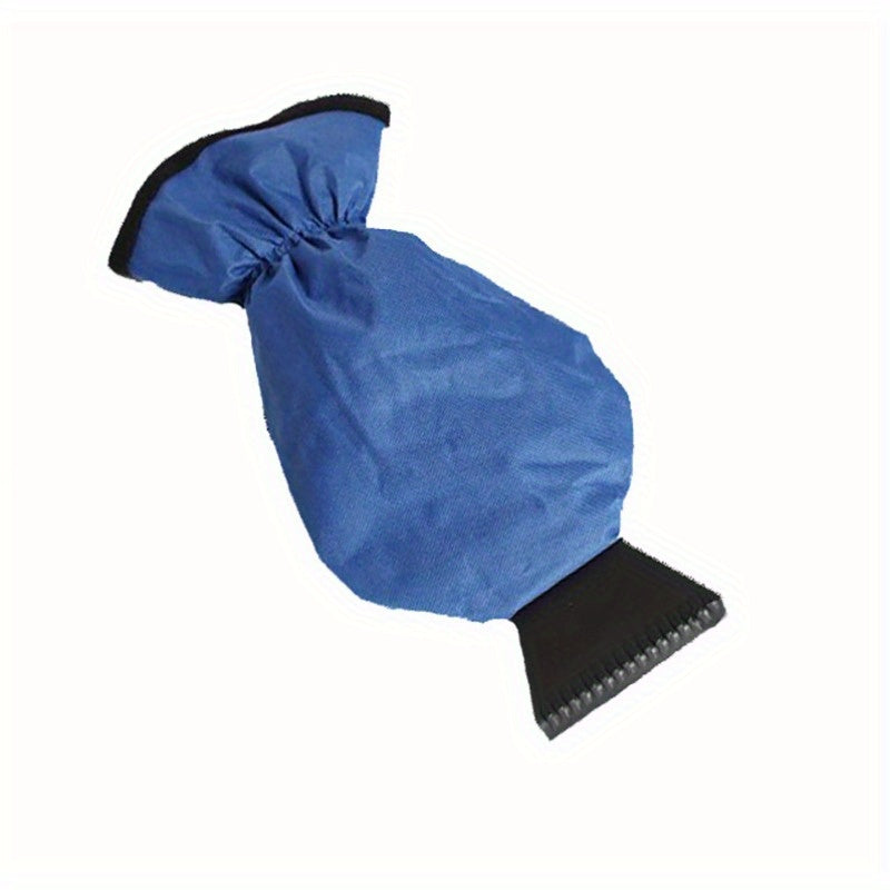 Ice and Snow Scraper Windshield Gloves Waterproof Snow Shovel Warm Gloves
