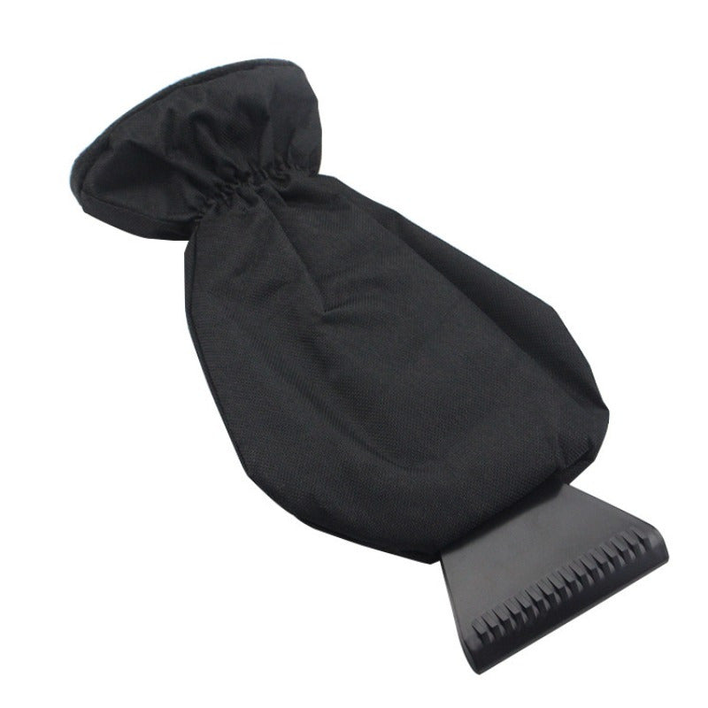 Ice and Snow Scraper Windshield Gloves Waterproof Snow Shovel Warm Gloves