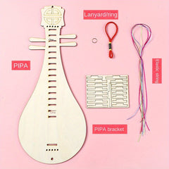 Biwa Doodle Musical Instrument Wooden Toy
