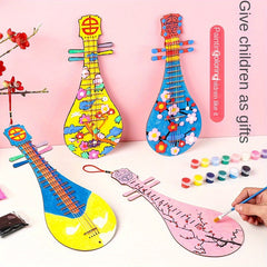 Biwa Doodle Musical Instrument Wooden Toy