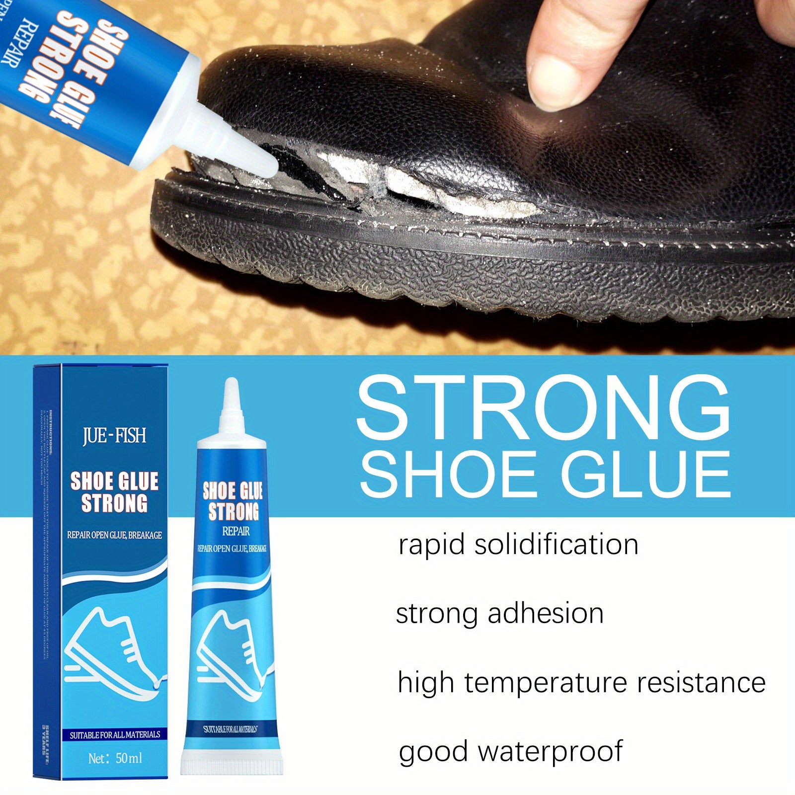 Shoes Repair Glue Strong Adhesive Waterproof