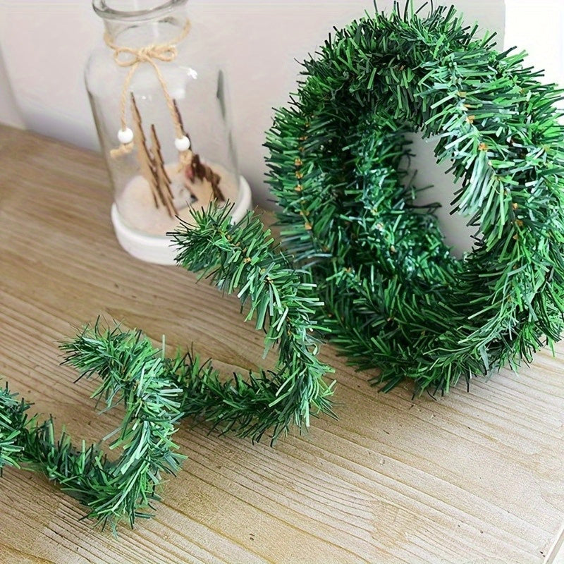Christmas Garland Artificial Pine Soft Greenery Garland Holiday Wedding