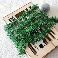 Christmas Garland Artificial Pine Soft Greenery Garland Holiday Wedding