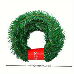 Christmas Garland Artificial Pine Soft Greenery Garland Holiday Wedding