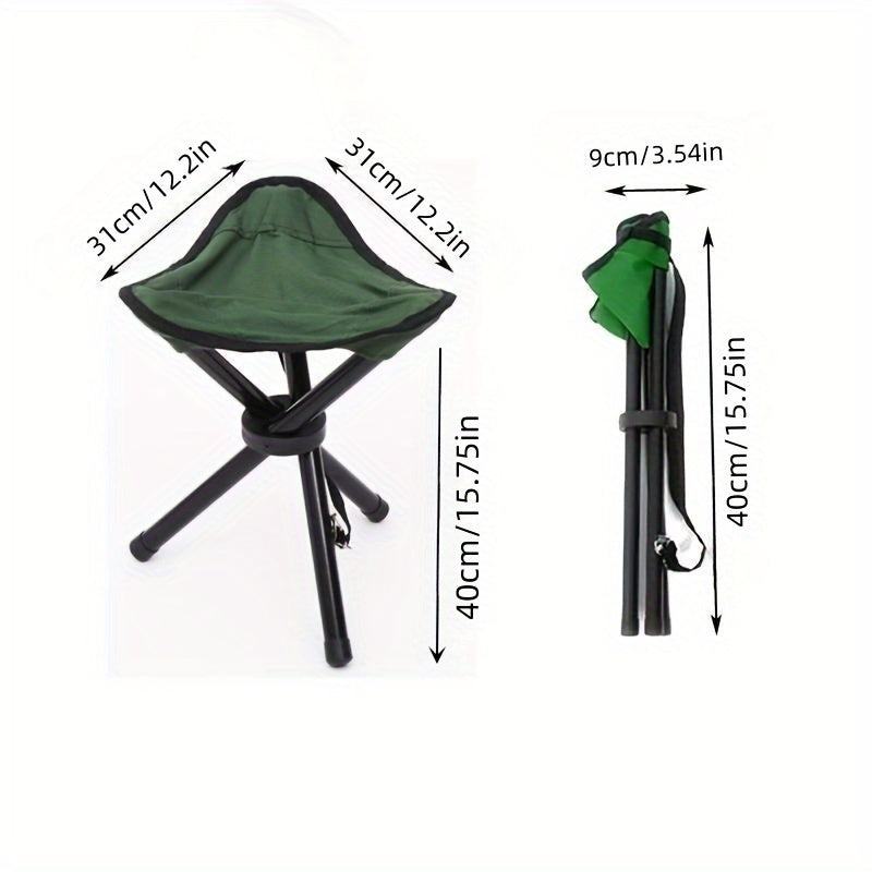 Portable Folding Stool for Outdoor Activities Lightweight and Durable