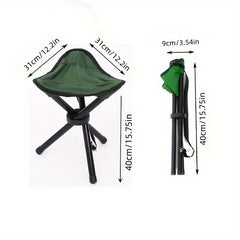 Portable Folding Stool for Outdoor Activities Lightweight and Durable