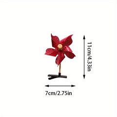 5pcs Sequin Laser Windmill Hairpin Hair Accessories Headwear