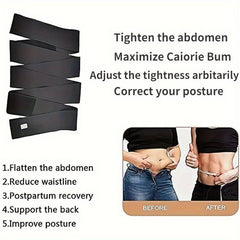 Breathable Elastic Waist Resistant Belt Yoga Fitness Sports Trainer For Women