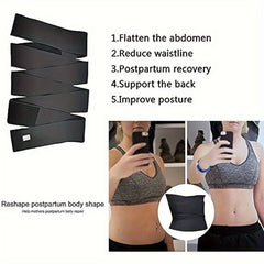 Breathable Elastic Waist Resistant Belt Yoga Fitness Sports Trainer For Women