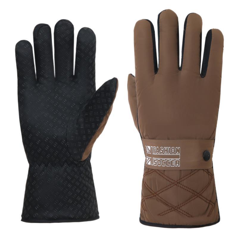 Winter Large Gloves Thicken Warm Keeping Gloves Outdoor Climbing Skiing Gloves