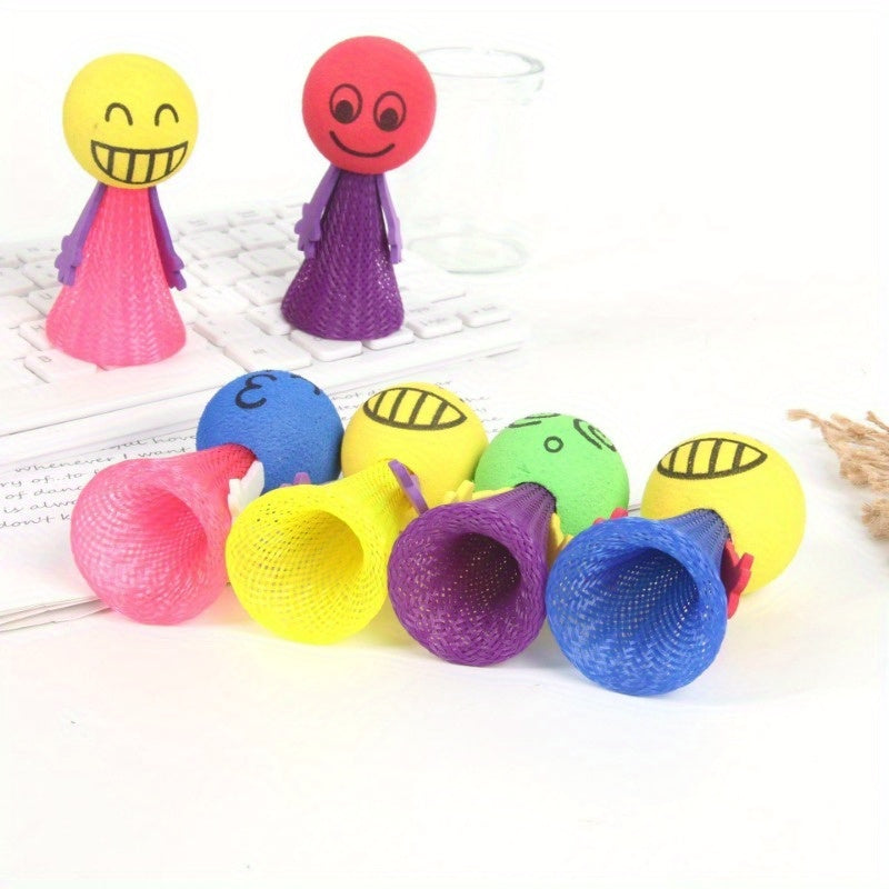 4pcs Bouncing Little Man Bouncing Elf Bouncing Toys