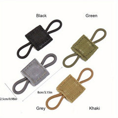2pcs Elastic Buckle for Antenna Rods, Outdoor Camping Accessories