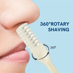 Nasal Hair Cutter Manual Nose Hair Trimmer for Men and Women