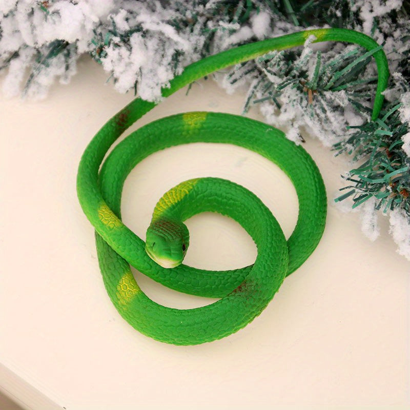 Rubber Snake Prank Toy Soft Glue Simulation Funny Joke Gift