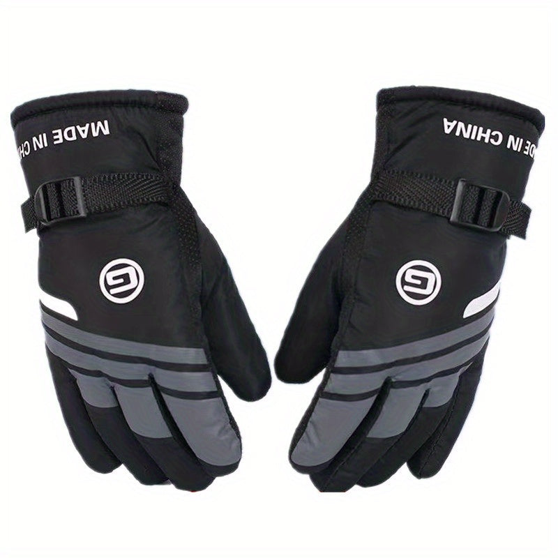 Winter Warm Skiing Gloves Outdoor Sports Cycling Coldproof Gloves